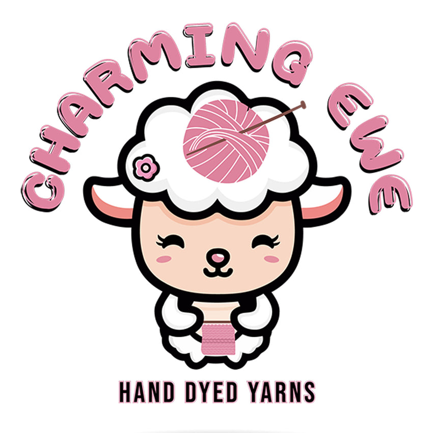 Charming Ewe Hand Dyed Yarns website by HippieChickDesign.com